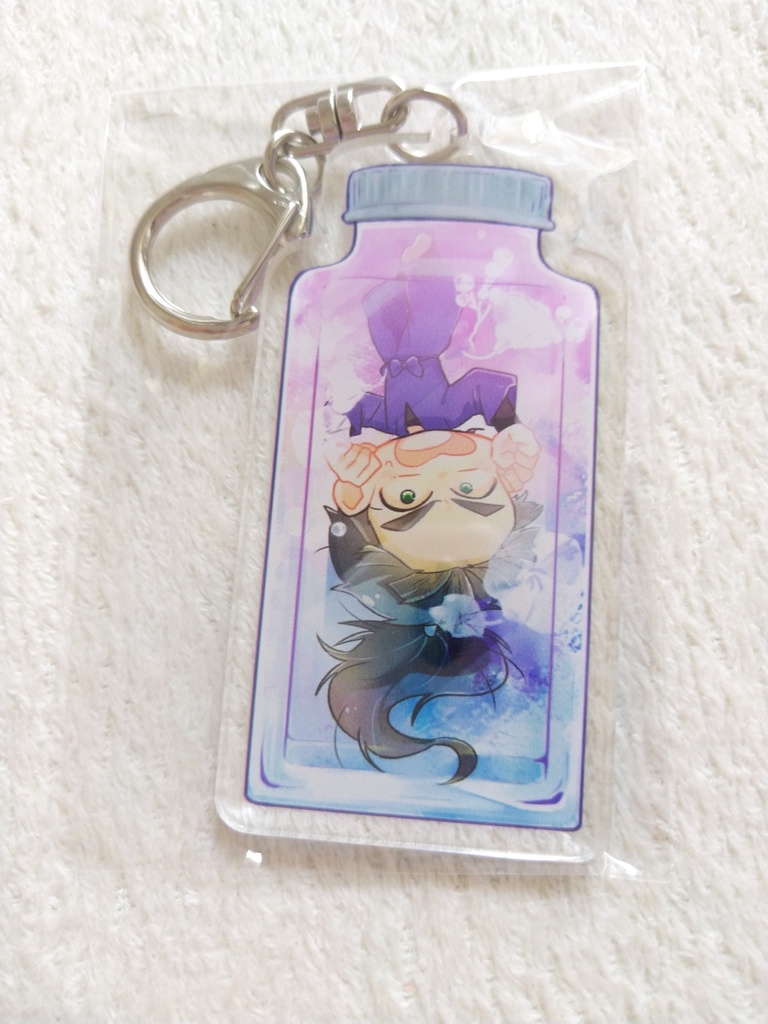 五年生×ハーバリウム アクキー