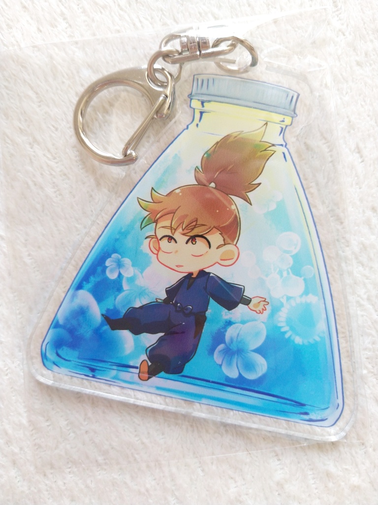 五年生×ハーバリウム アクキー