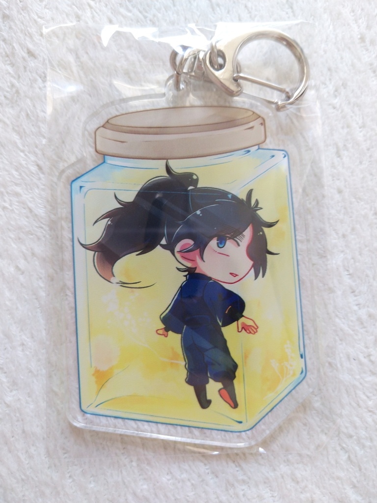 五年生×ハーバリウム アクキー