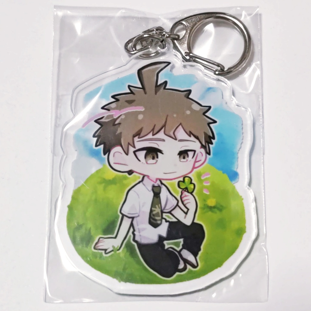 クローバー狛日アクキー