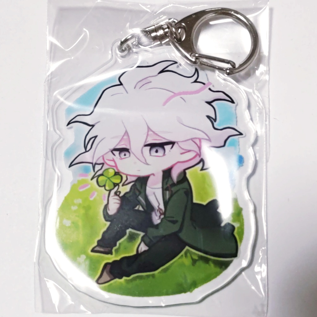 クローバー狛日アクキー