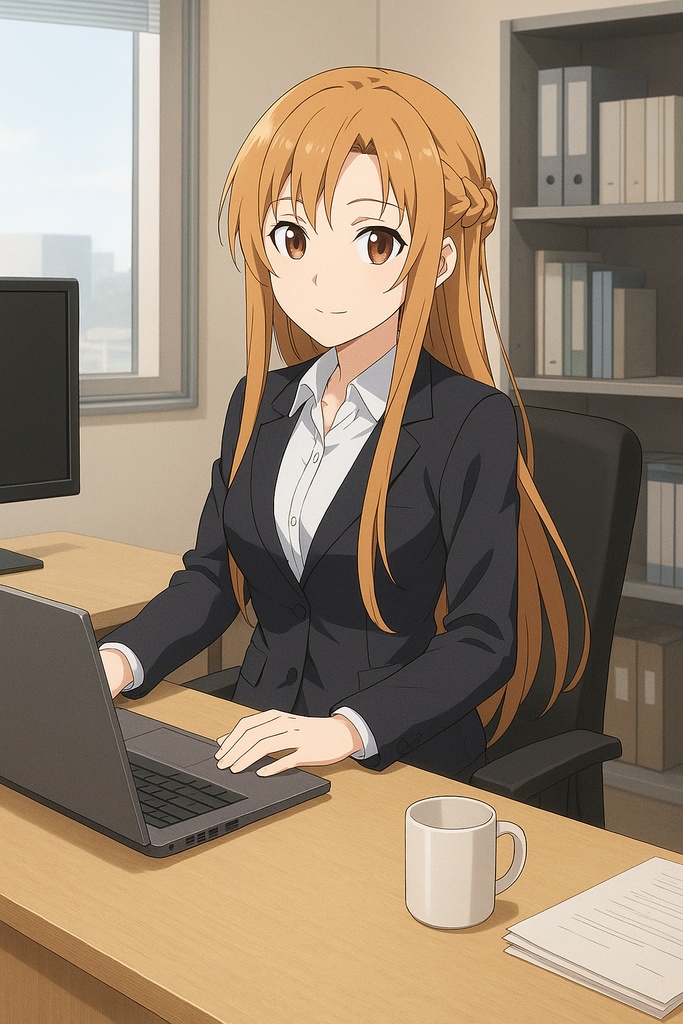 Asuna work day