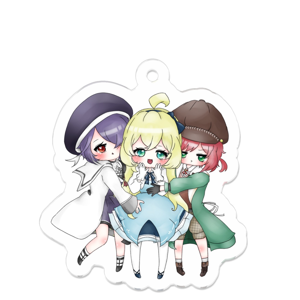 あおぎり高校アクリルキーホルダー