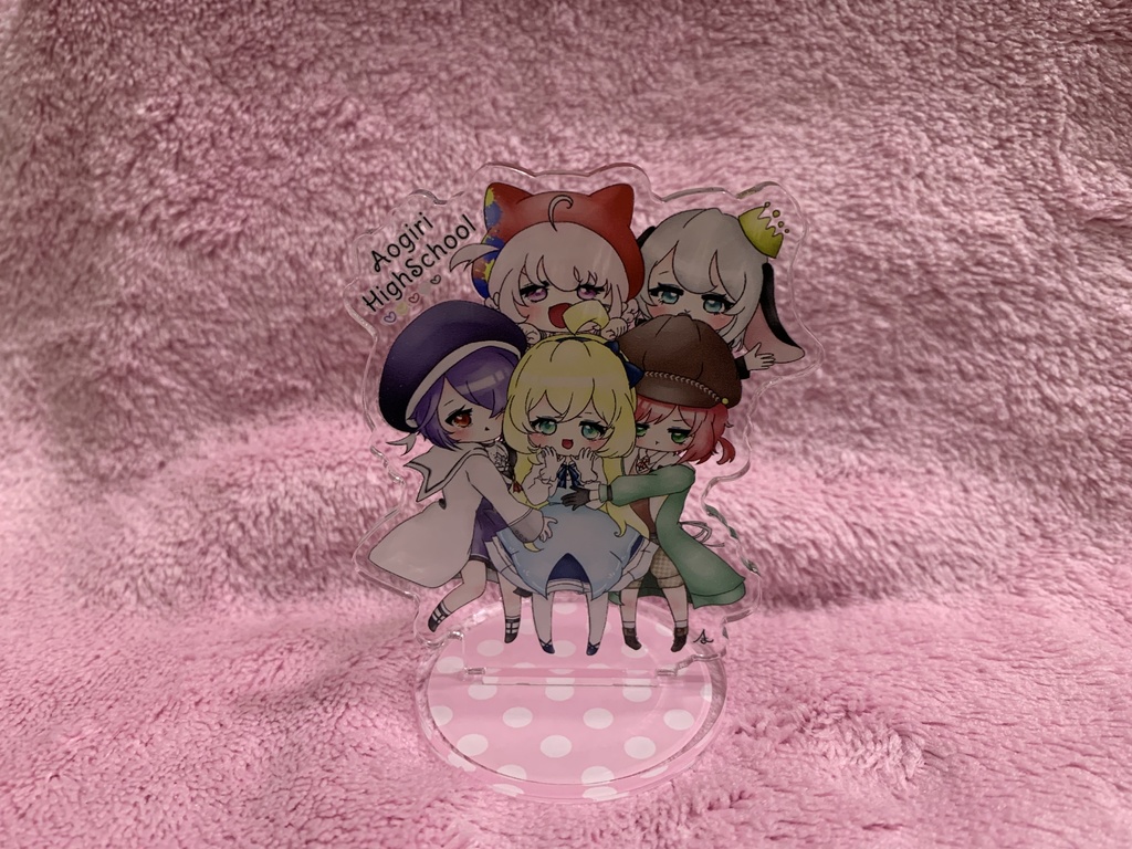 あおぎり高校アクリルフィギュア