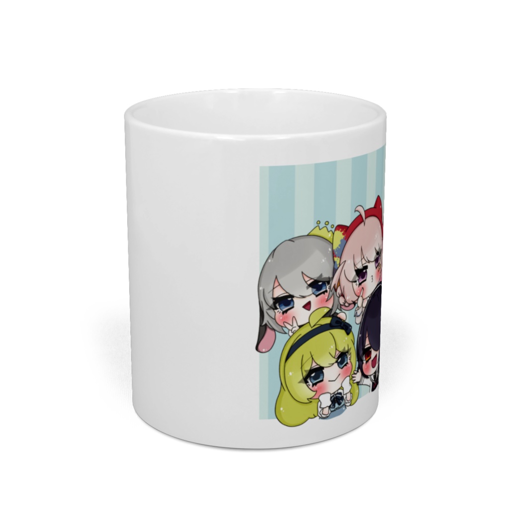 あおぎり高校集合マグカップ