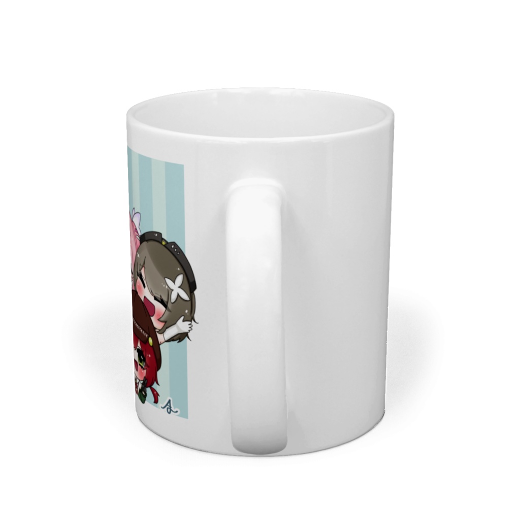 あおぎり高校集合マグカップ