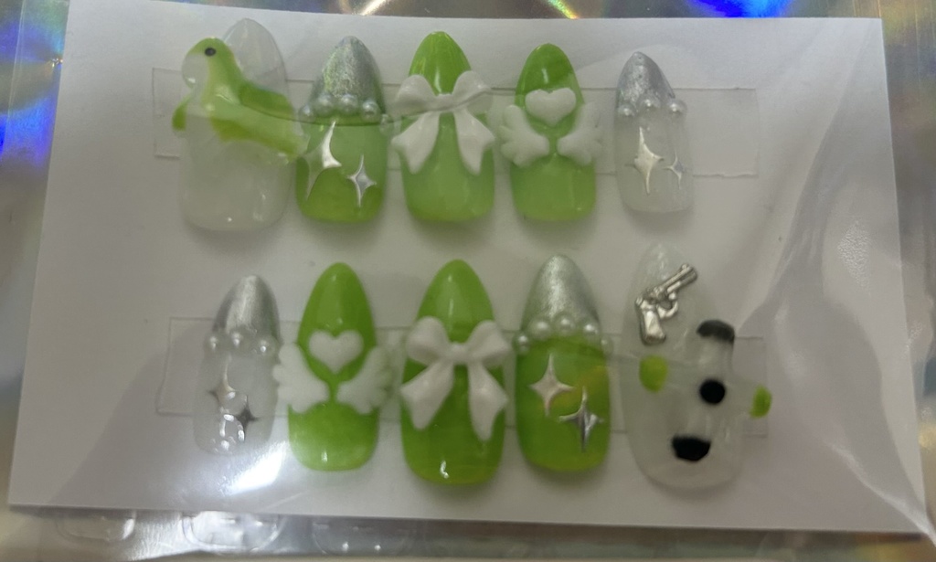 ネイルチップ　クリプト