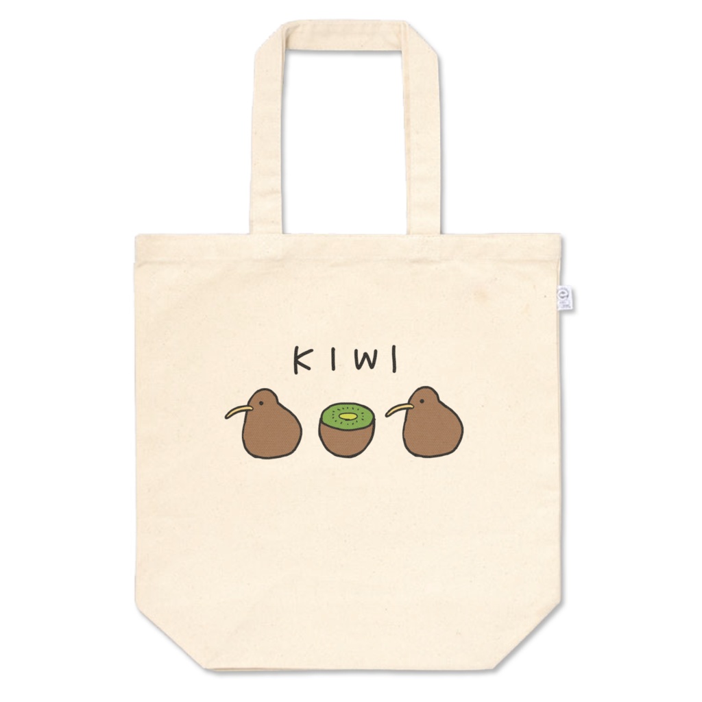 キーウィとキウイのトートバッグ(KIWI)