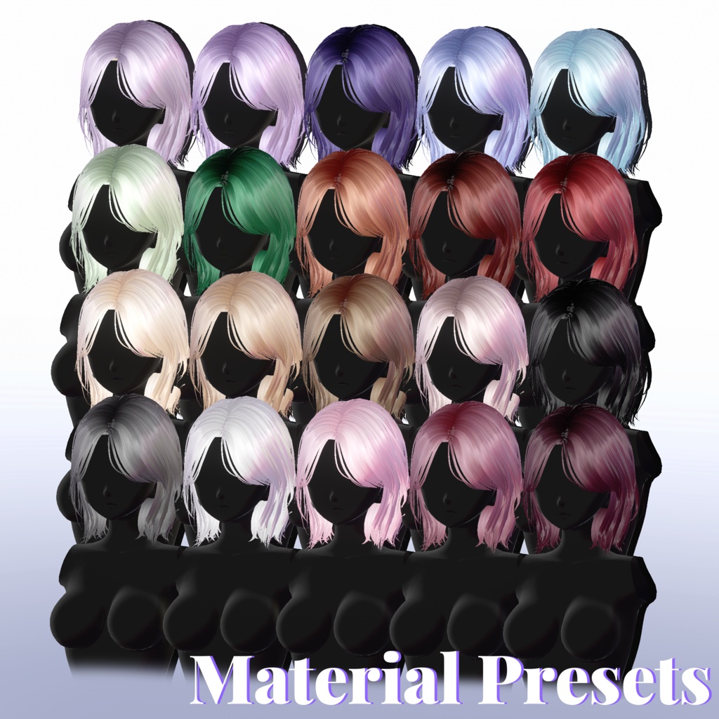 NO.5 ヴェールボブヘア Veil Bob Hair