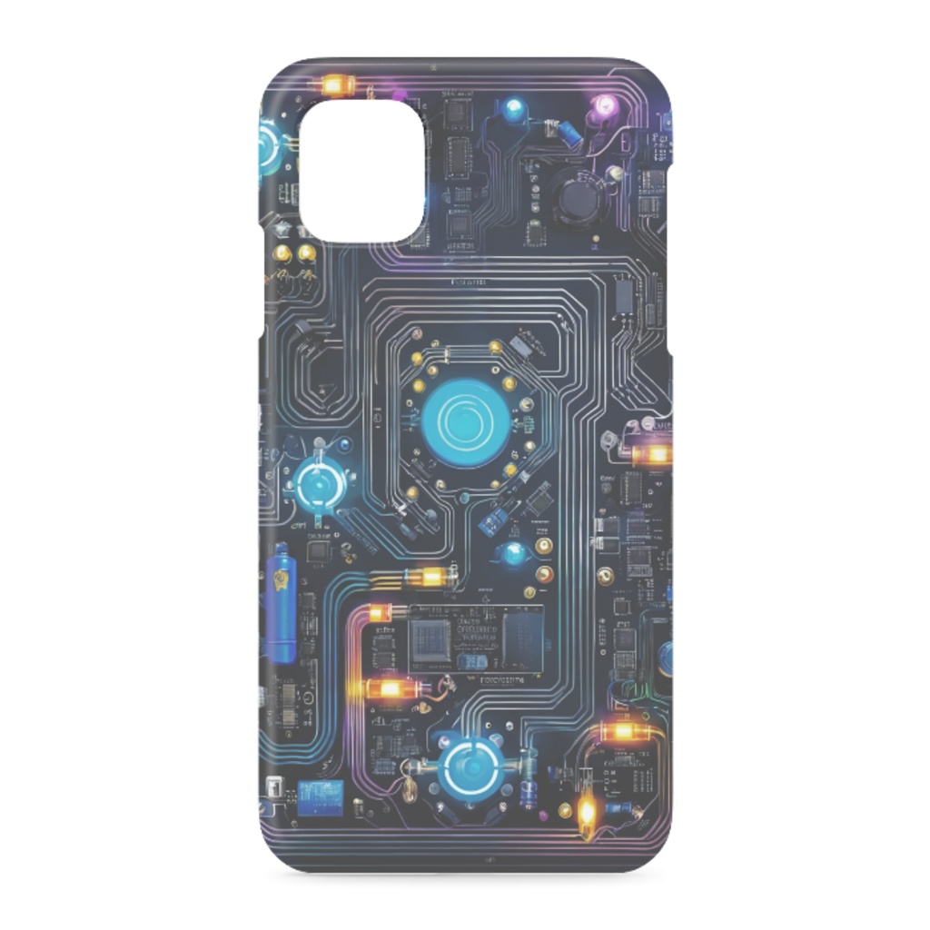 電子回路iphoneケース