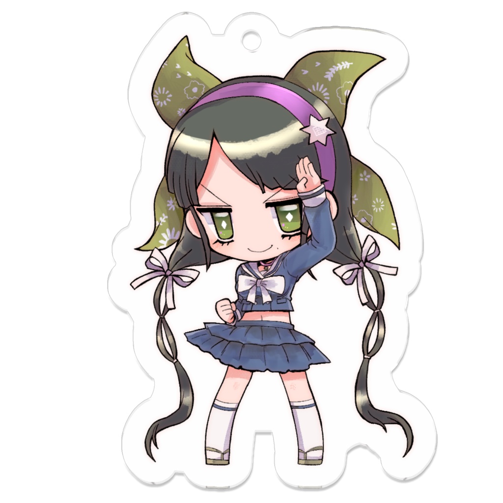 茶柱転子　アクリルキーホルダー