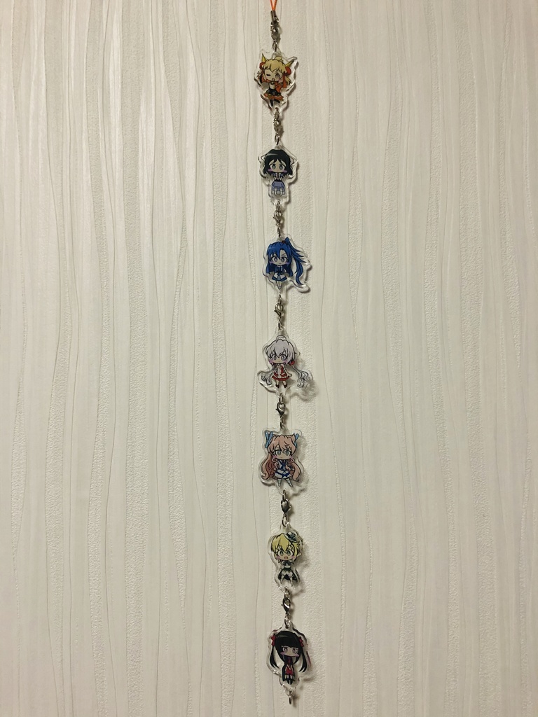 シンフォギア 繋がる!アクリルストラップ