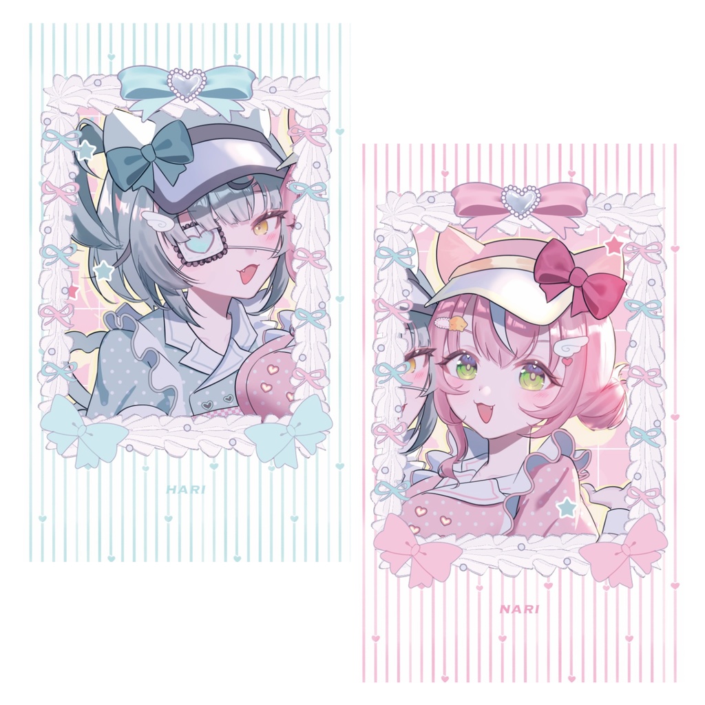 【非公式】ナリハリダイナーメイドチェキ風カードセット