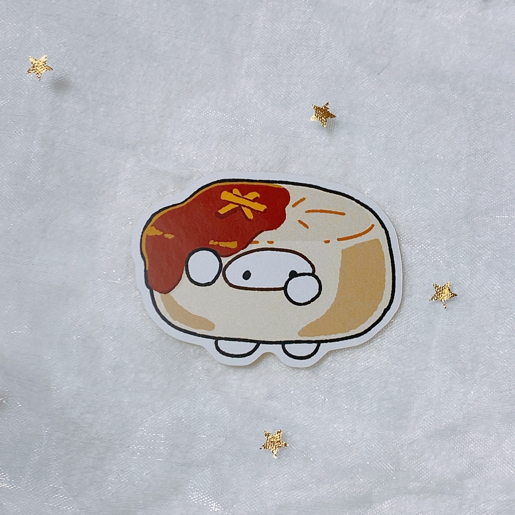 秋の味覚〜ずステッカー　ふろふきだいこんちゃん