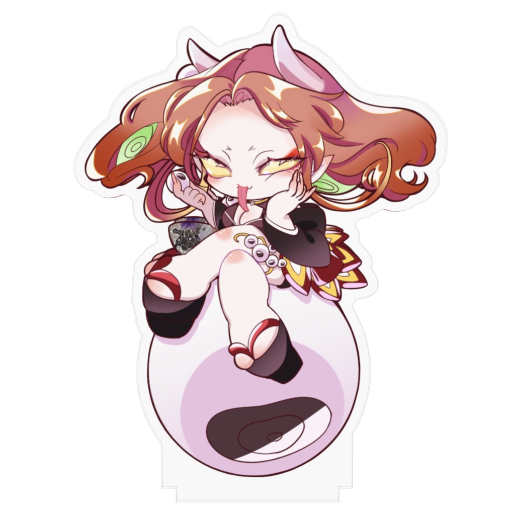 ギャルな目玉しゃぶりちゃんアクリルフィギュア