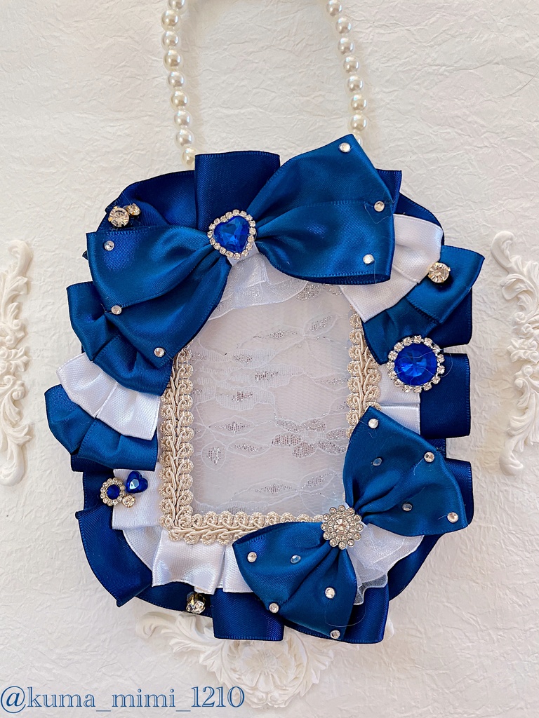 キラキラカードケース【232】B8❤︎硬質ケース❤︎硬貨ケース❤︎トレカケース❤︎硬化ケース❤︎硬質ケースデコ❤︎硬貨ケースデコ❤︎ブロマイド❤︎トレカデコ❤︎ホワイト❤︎