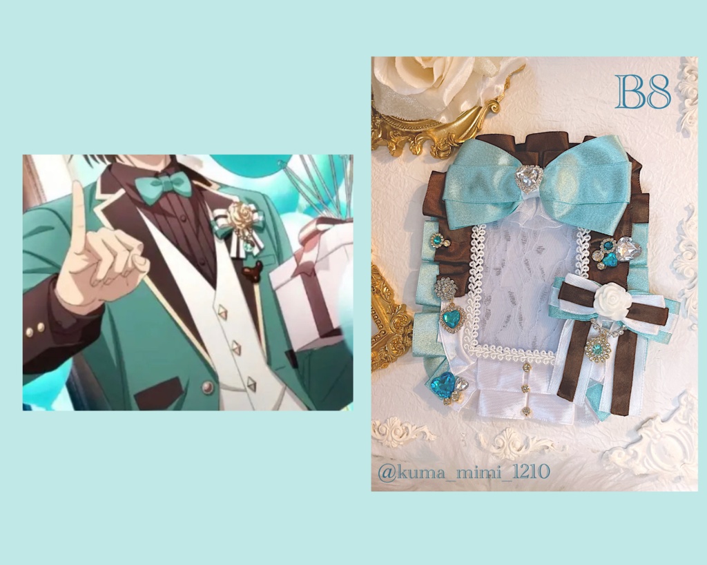 キャラクターイメージオーダー❁⃘*.゚硬化ケースデコ 硬質ケースデコ 硬貨ケースデコ トレカケースデコ ブロマイドケースデコ