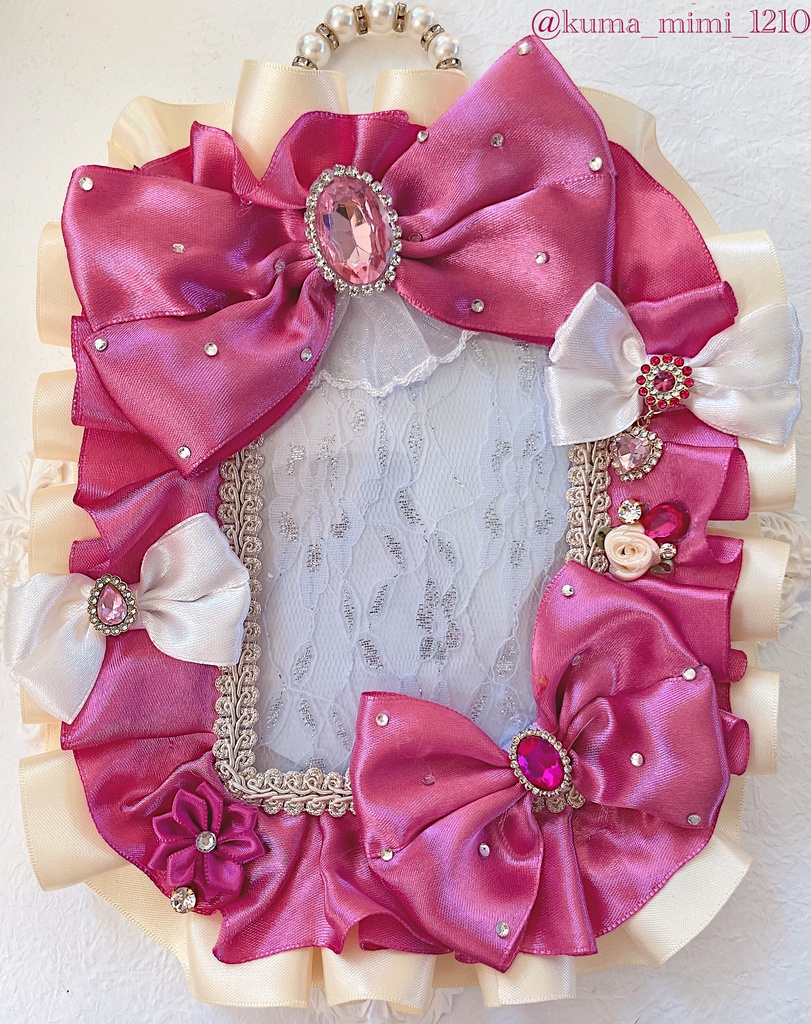 ❤︎キラキラカードケース【236】B7❤︎硬質ケース❤︎硬貨ケース❤︎トレカケース❤︎硬化ケース❤︎硬質ケースデコ❤︎硬貨ケースデコ❤︎ブロマイド❤︎トレカデコ❤︎くまのみみ