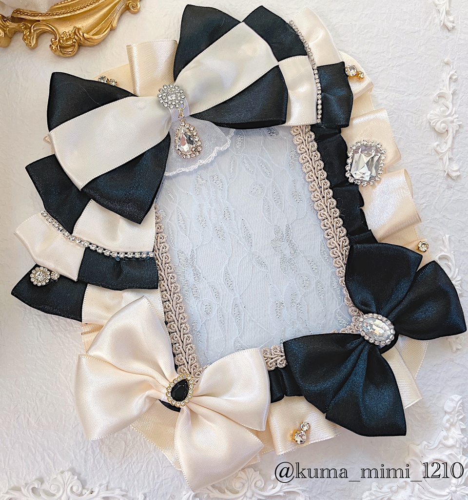 ❤︎キラキラカードケース【235】B7❤︎硬質ケース❤︎硬貨ケース❤︎トレカケース❤︎硬化ケース❤︎硬質ケースデコ❤︎硬貨ケースデコ❤︎ブロマイド❤︎トレカデコ❤︎くまのみみ