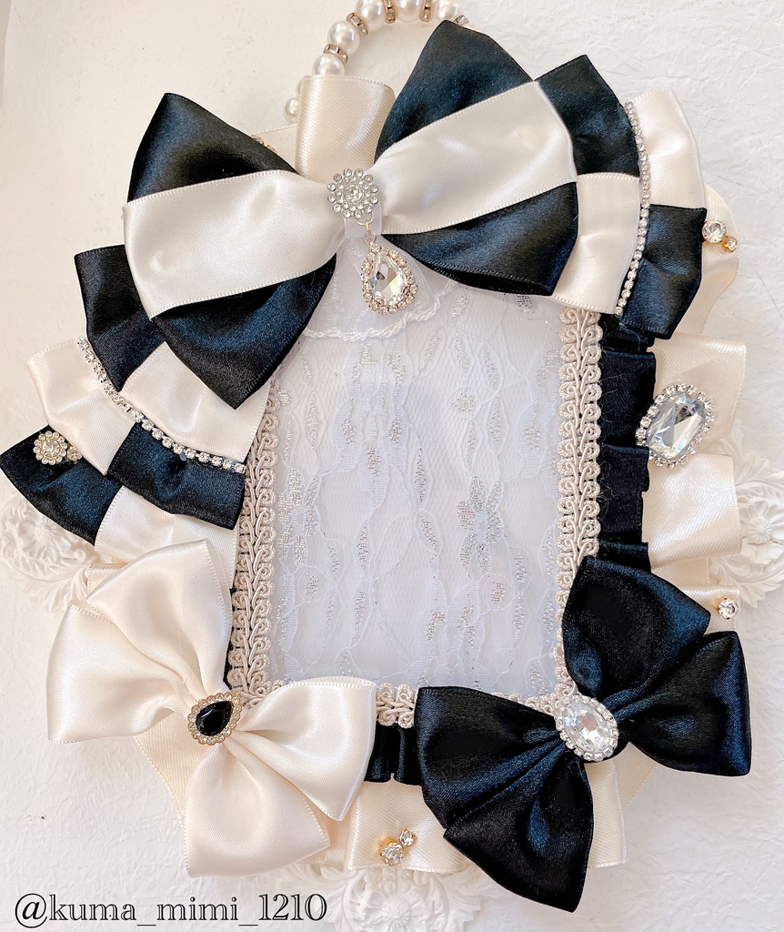 ❤︎キラキラカードケース【235】B7❤︎硬質ケース❤︎硬貨ケース❤︎トレカケース❤︎硬化ケース❤︎硬質ケースデコ❤︎硬貨ケースデコ❤︎ブロマイド❤︎トレカデコ❤︎くまのみみ