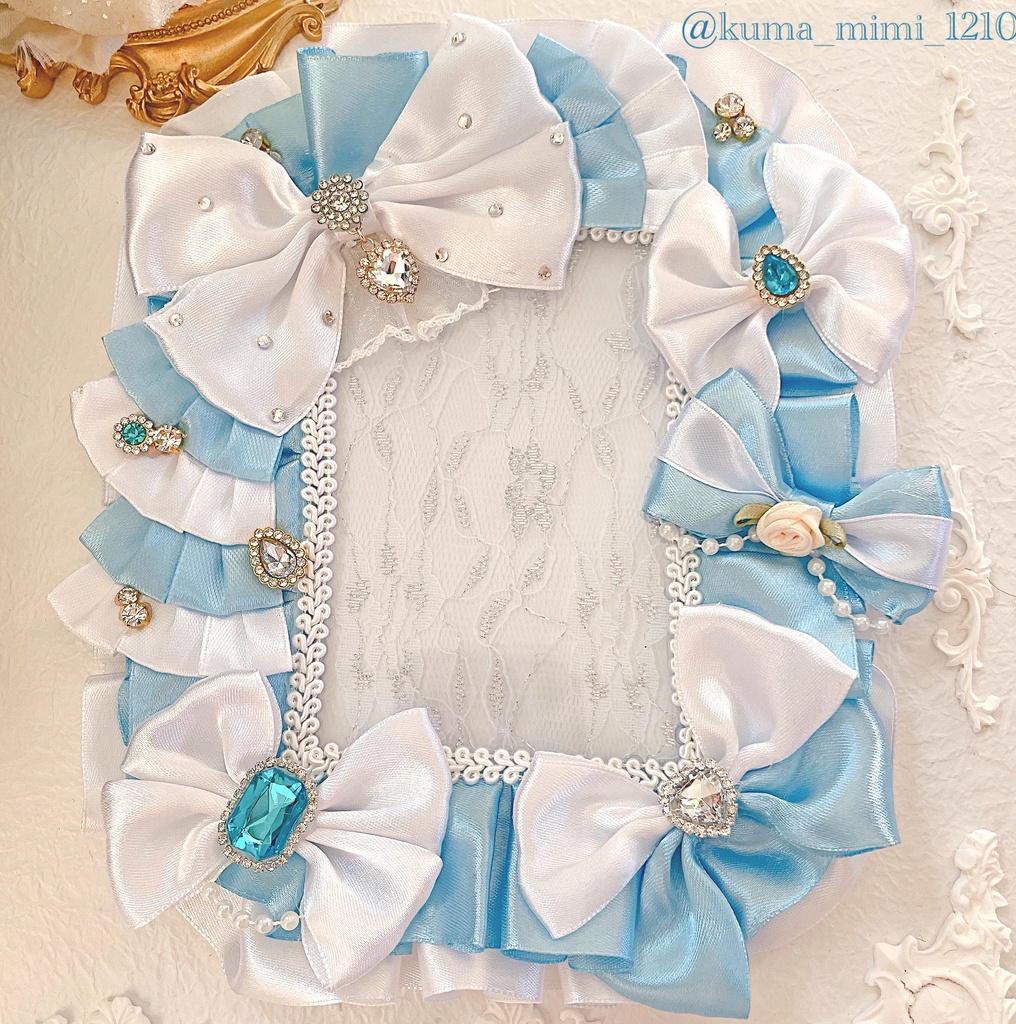 ❤︎キラキラカードケース【237】B7❤︎硬質ケース❤︎硬貨ケース❤︎トレカケース❤︎硬化ケース❤︎硬質ケースデコ❤︎硬貨ケースデコ❤︎ブロマイド❤︎トレカデコ❤︎くまのみみ