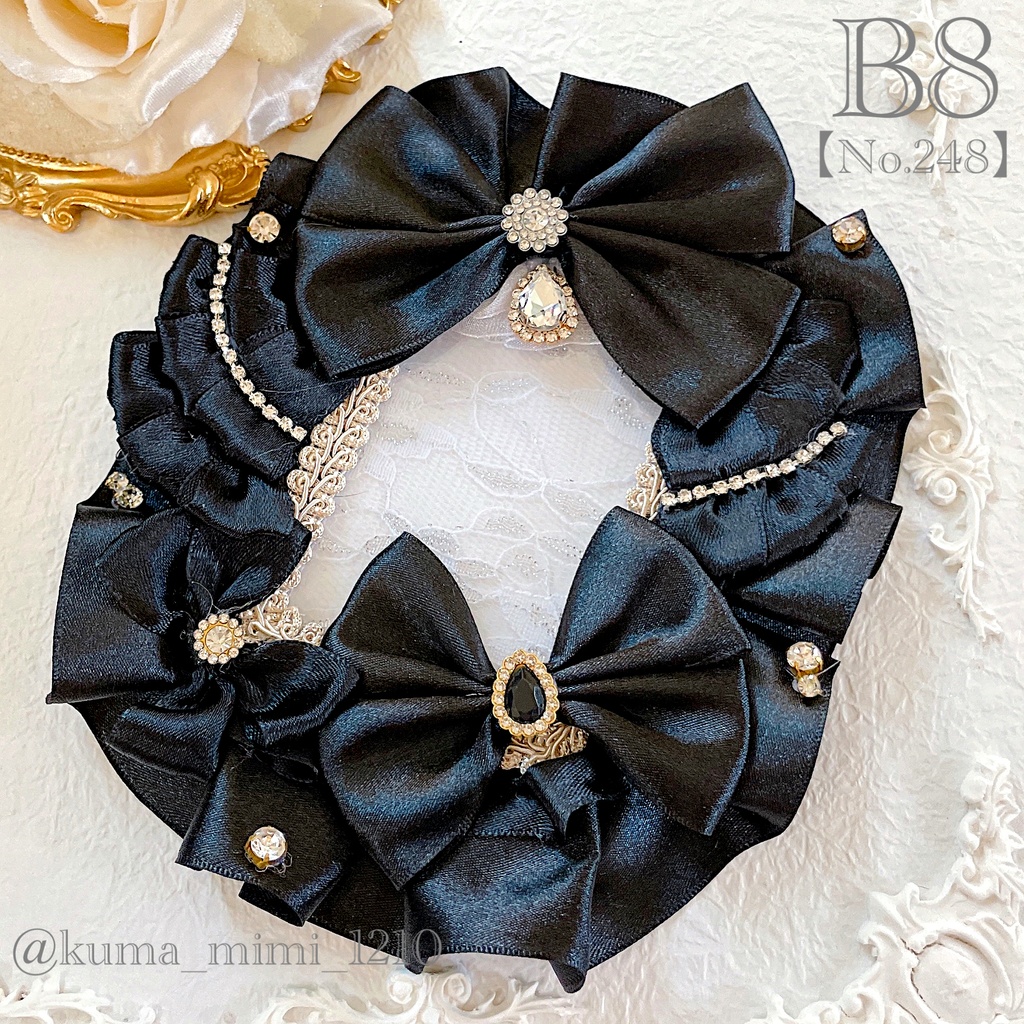 【248】硬貨ケース デコ❀硬質ケース デコ❀トレカケース デコ︎︎✿くまのみみ