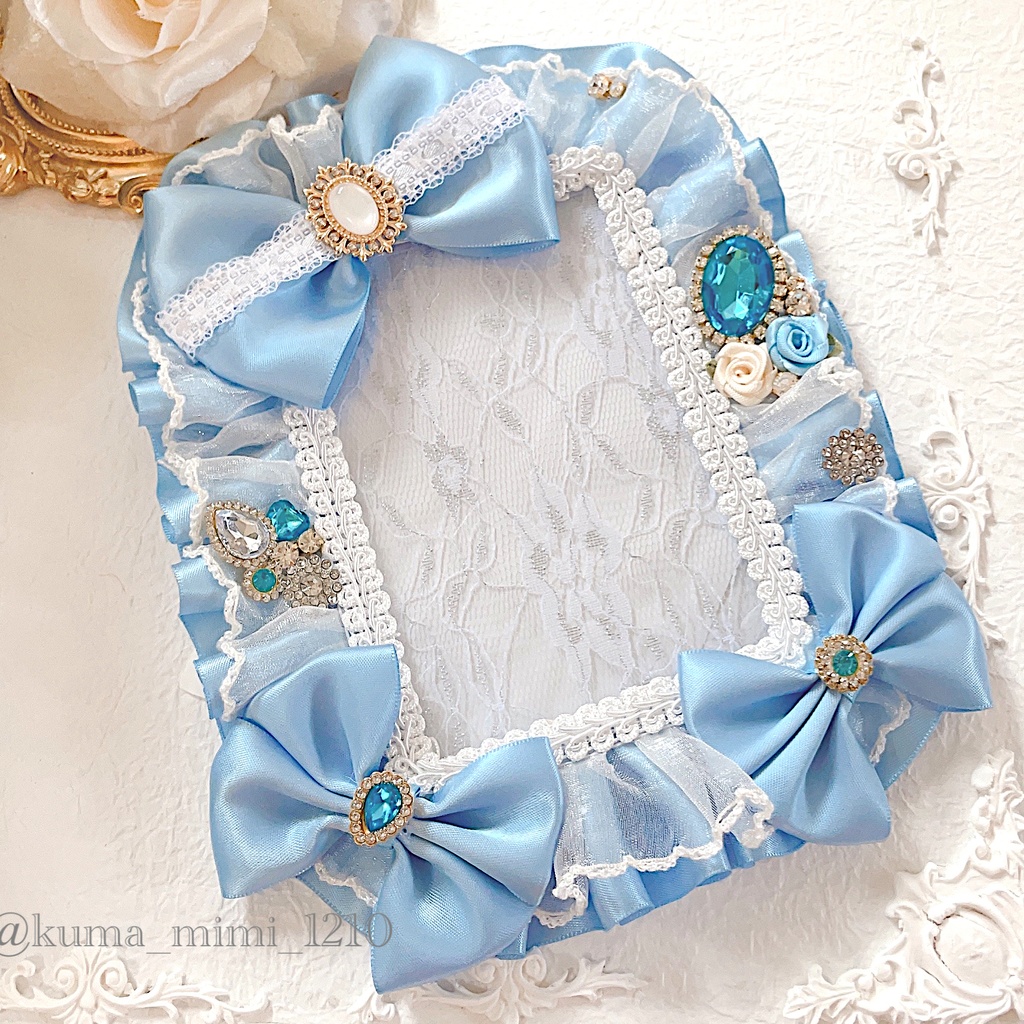 【252】硬貨ケース デコ❀硬質ケース デコ❀トレカケース デコ︎︎✿くまのみみ