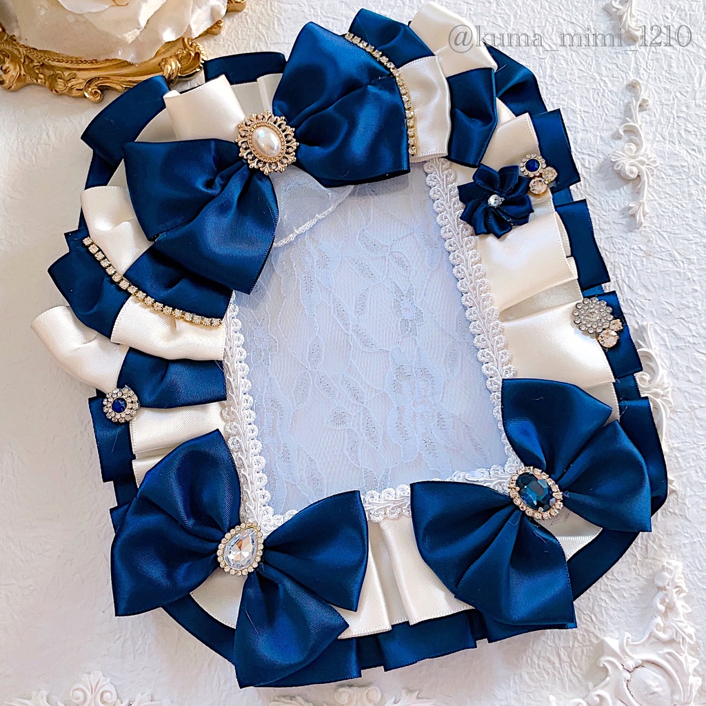 【258】硬貨ケース デコ❀硬質ケース デコ❀トレカケース デコ︎︎✿くまのみみ