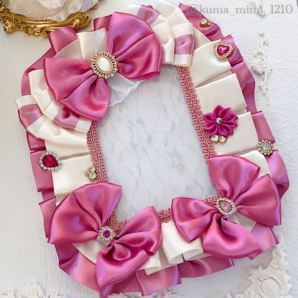 【259】硬貨ケース デコ❀硬質ケース デコ❀トレカケース デコ︎︎✿くまのみみ