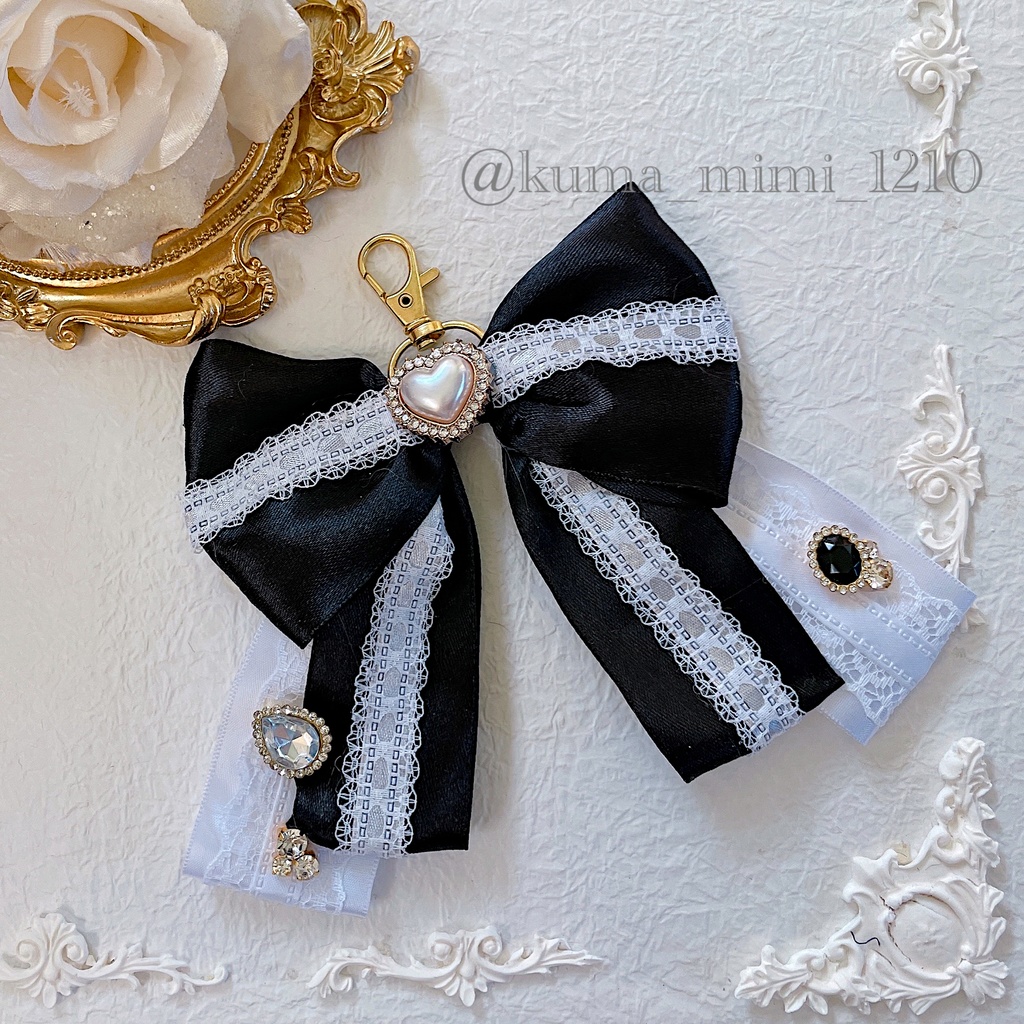 【R.266】バッグチャーム︎✿リボンチャーム︎✿リボンチェーン