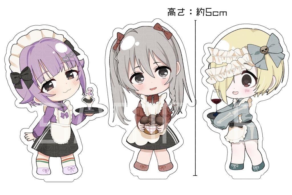 142′s デフォルメアクスタ Ver.ジャージメイド