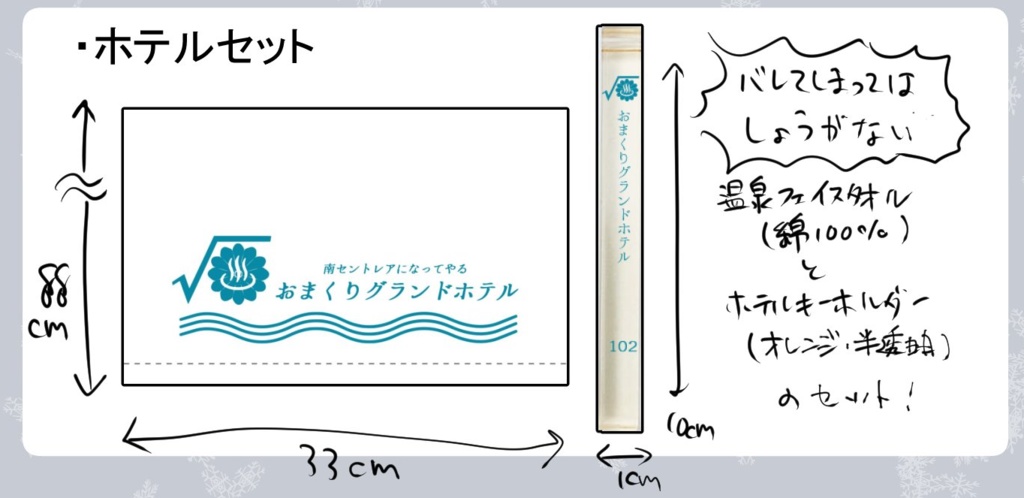 おまクリ２記念ホテルセット賞