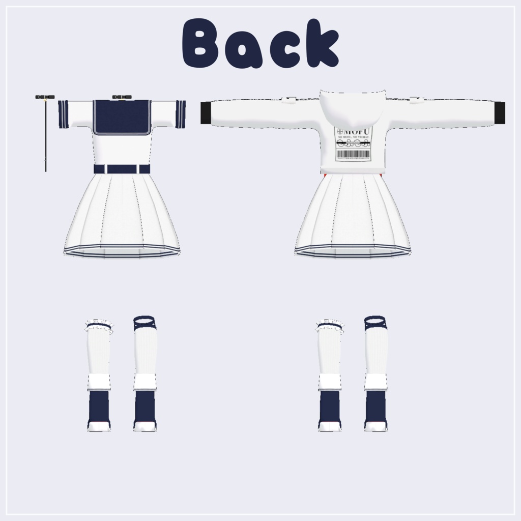 【ミルクちゃん専用】アイドルセーラー+パーカーセット【ラスク/カリン/ミントちゃん対応】