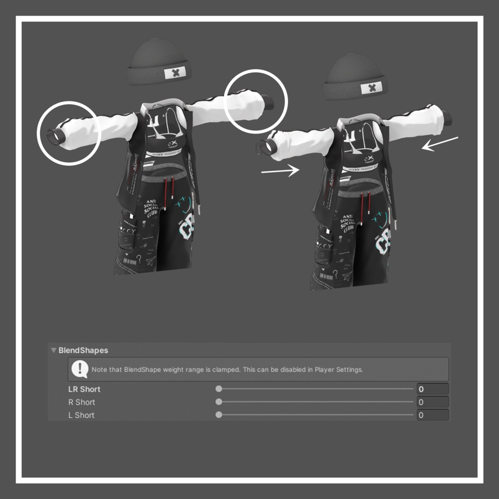 ✨ For 6 Avatars ✨ 『 FLEXTION 』 - 『 A 』