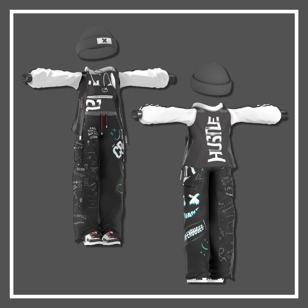 ✨ For 6 Avatars ✨ 『 FLEXTION 』 - 『 A 』