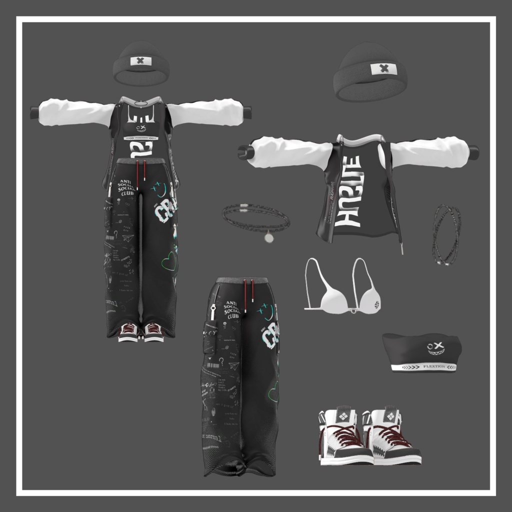 ✨ For 6 Avatars ✨ 『 FLEXTION 』 - 『 A 』