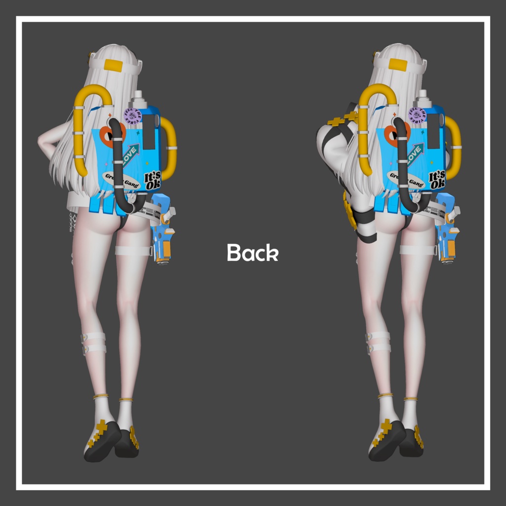 ✨ For 9 Avatars ✨ 『 FLEXTION 』 - 『 B 』