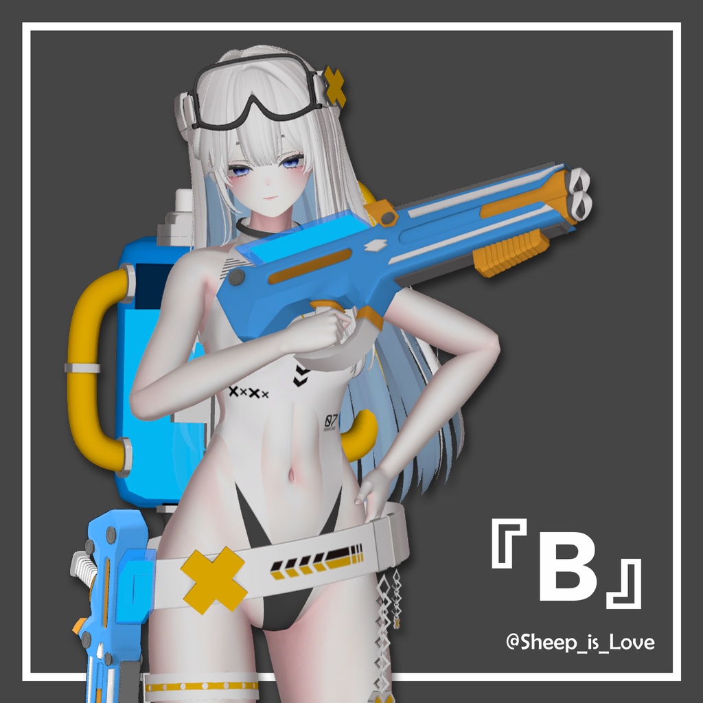 ✨ For 9 Avatars ✨ 『 FLEXTION 』 - 『 B 』