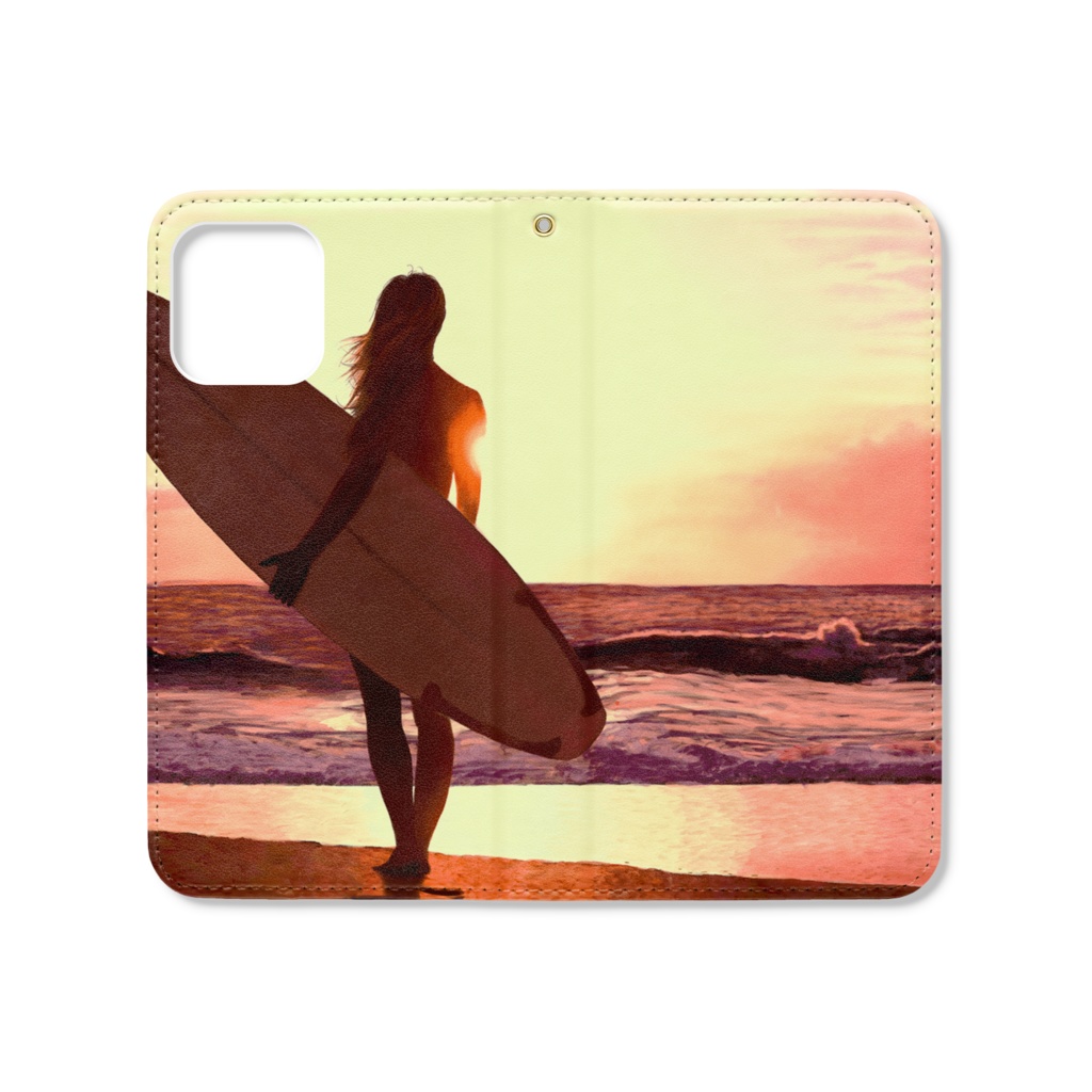 夕日とサーフィンガール シャチ工房 Booth