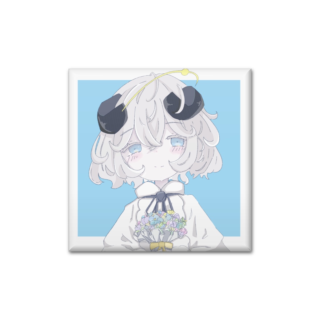 誕生日イラスト缶バッチ