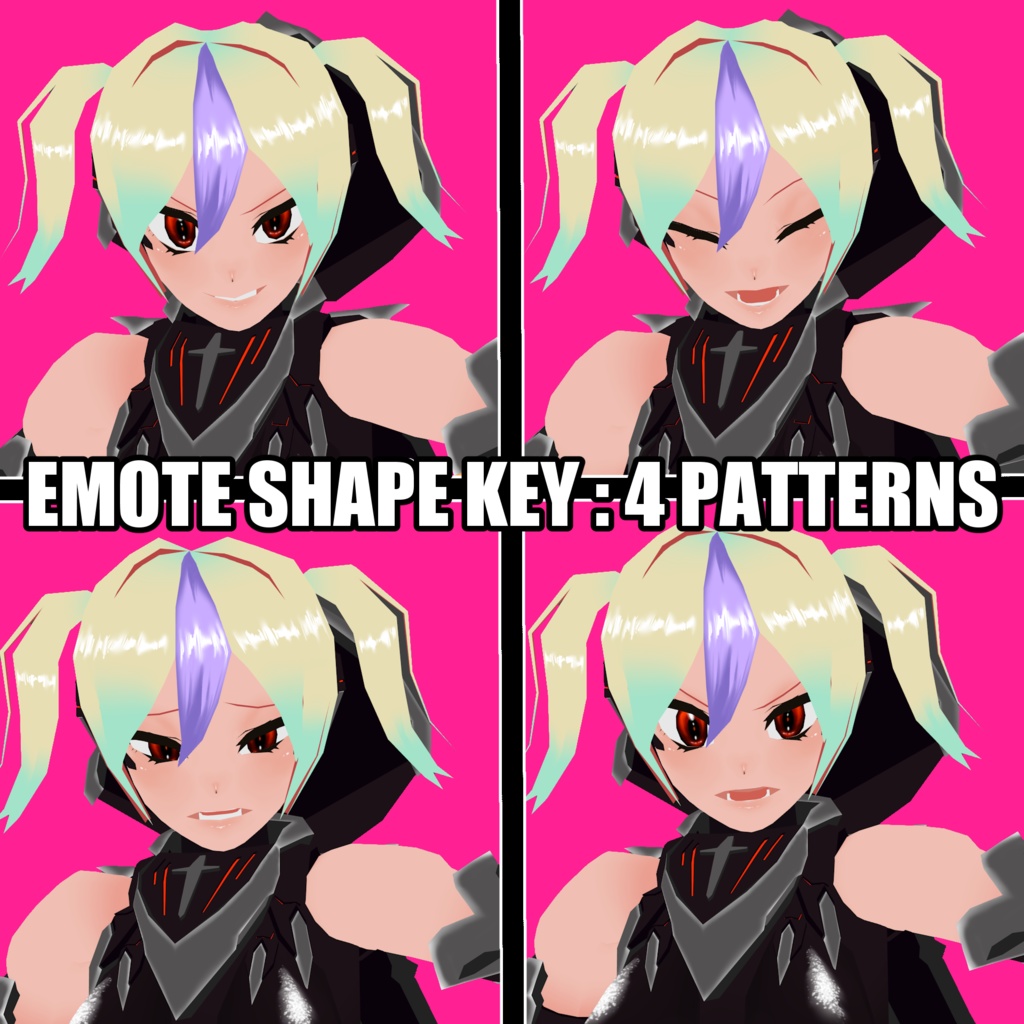 【VRChatアバター】D3-4TH SOuL 死神型 ソゥル