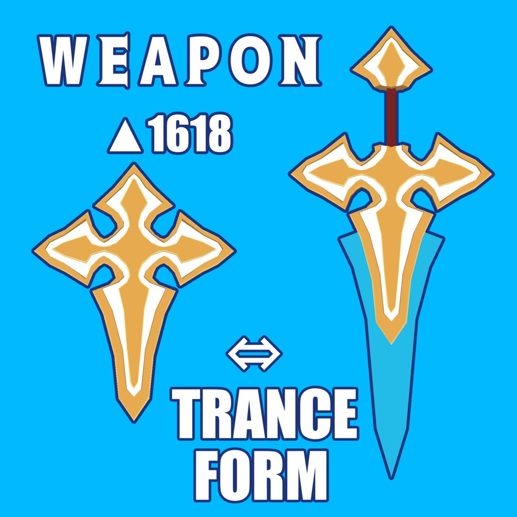 【VRChatアバター】P4L-4D1N HOLy 聖騎士型 ホーリィ