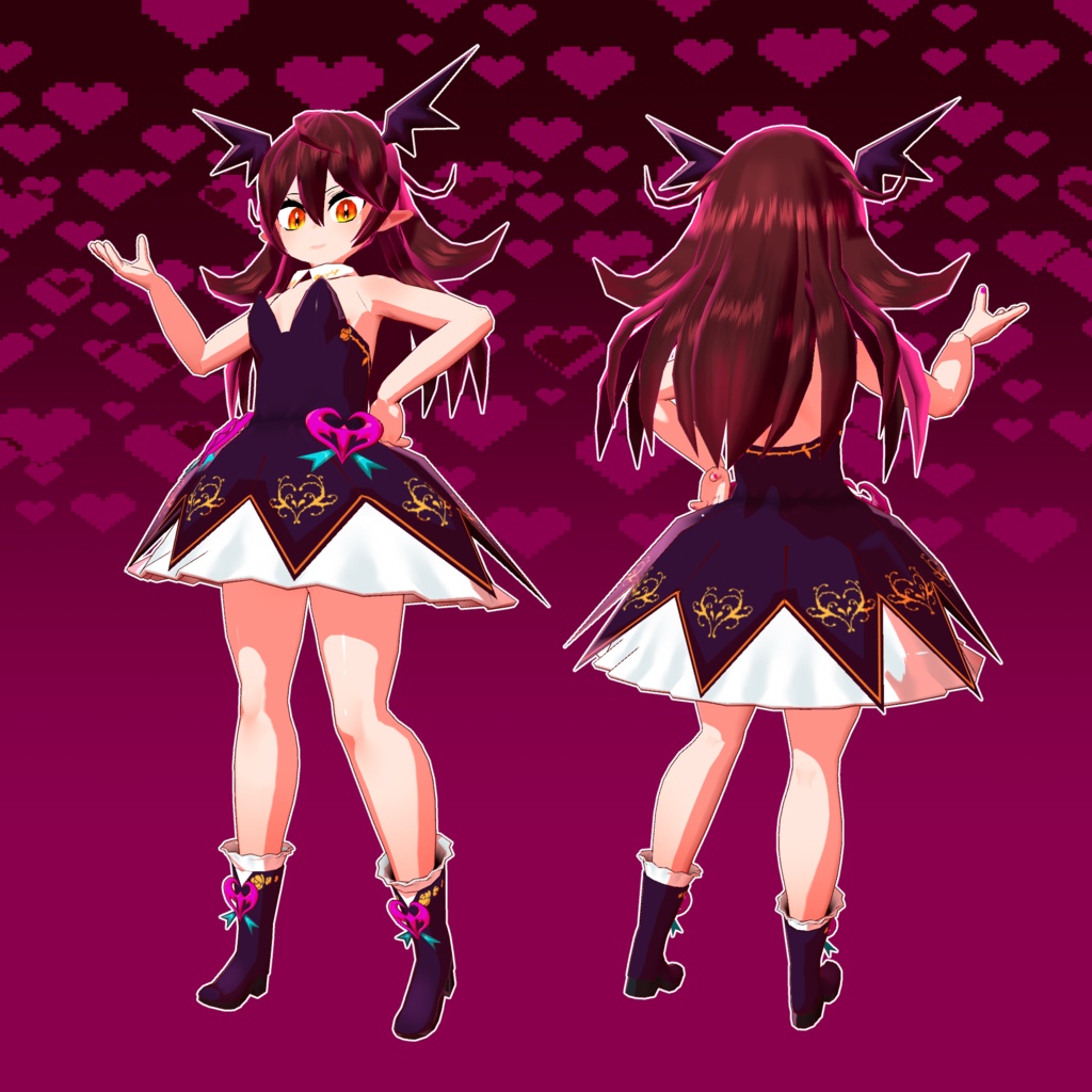 【VRChatアバター】吸血姫 ミラ