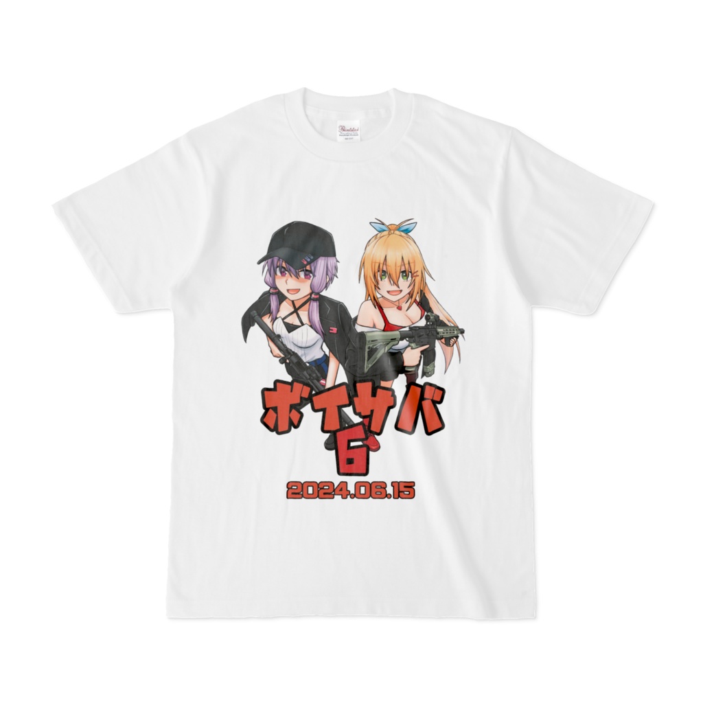 第6回ボイサバ告知Tシャツ