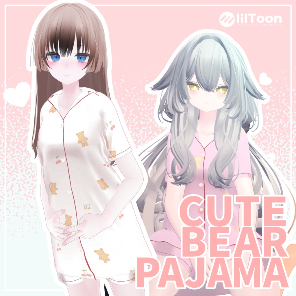 【6アバター対応】🐻CUTE BEAR PAJAMA🐻