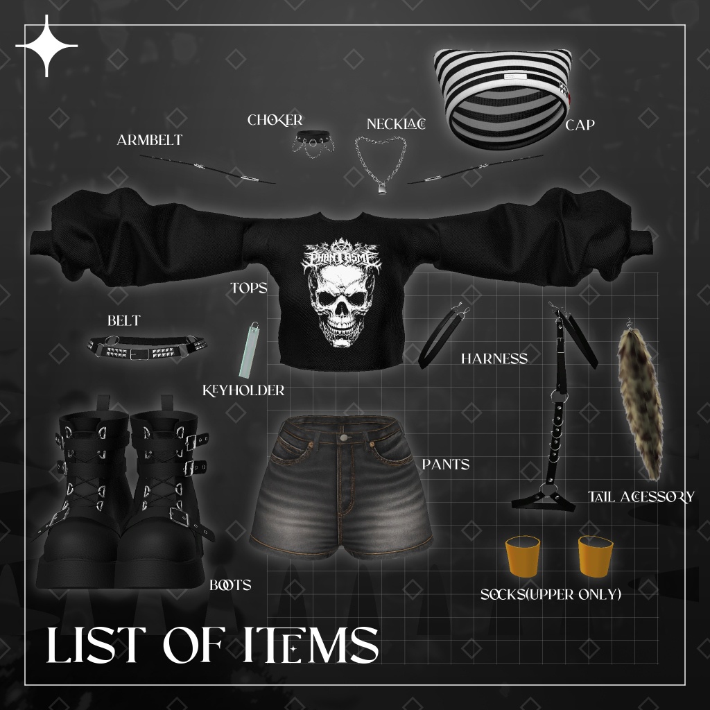 🔴On Sale🎁【4アバター対応】Phantasme