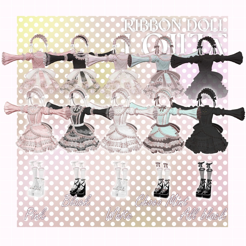🎀Ribbon Doll Lolita🎀