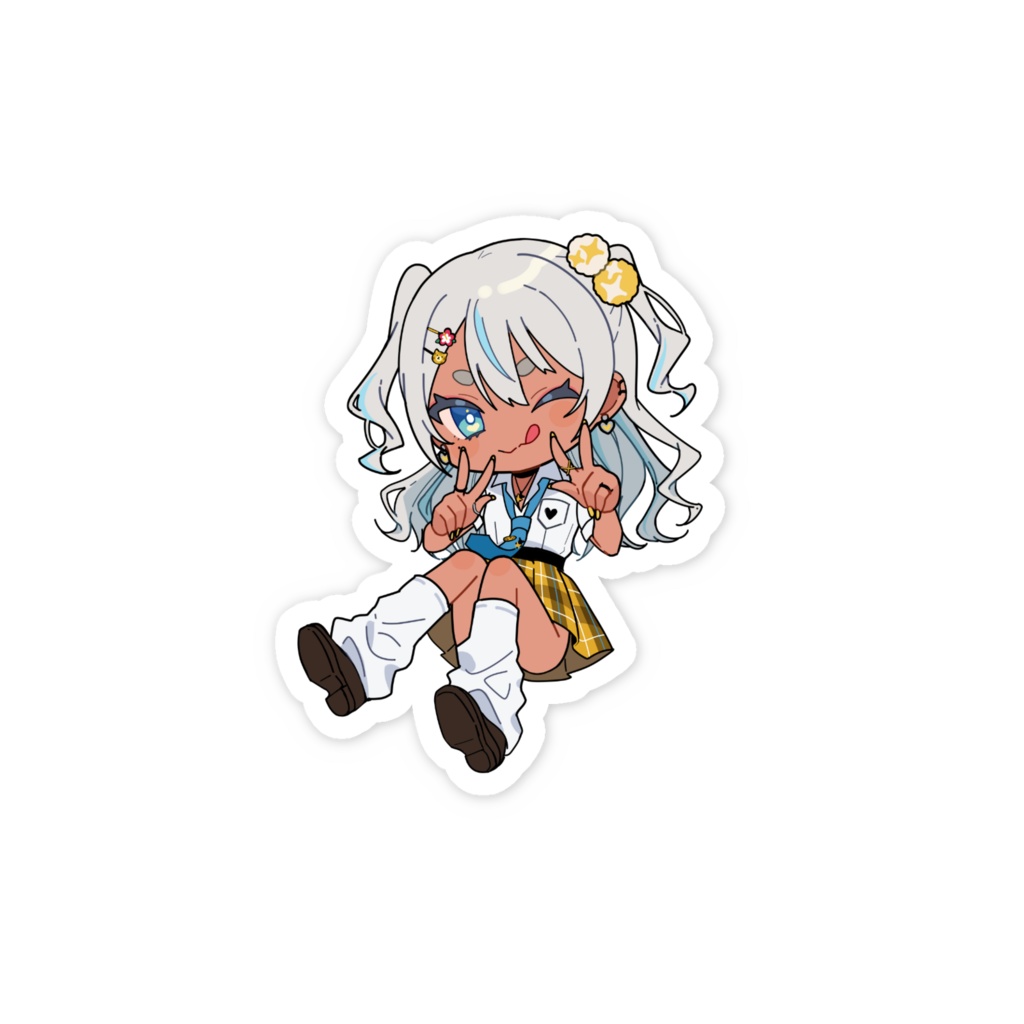 かわちースマホステッカー