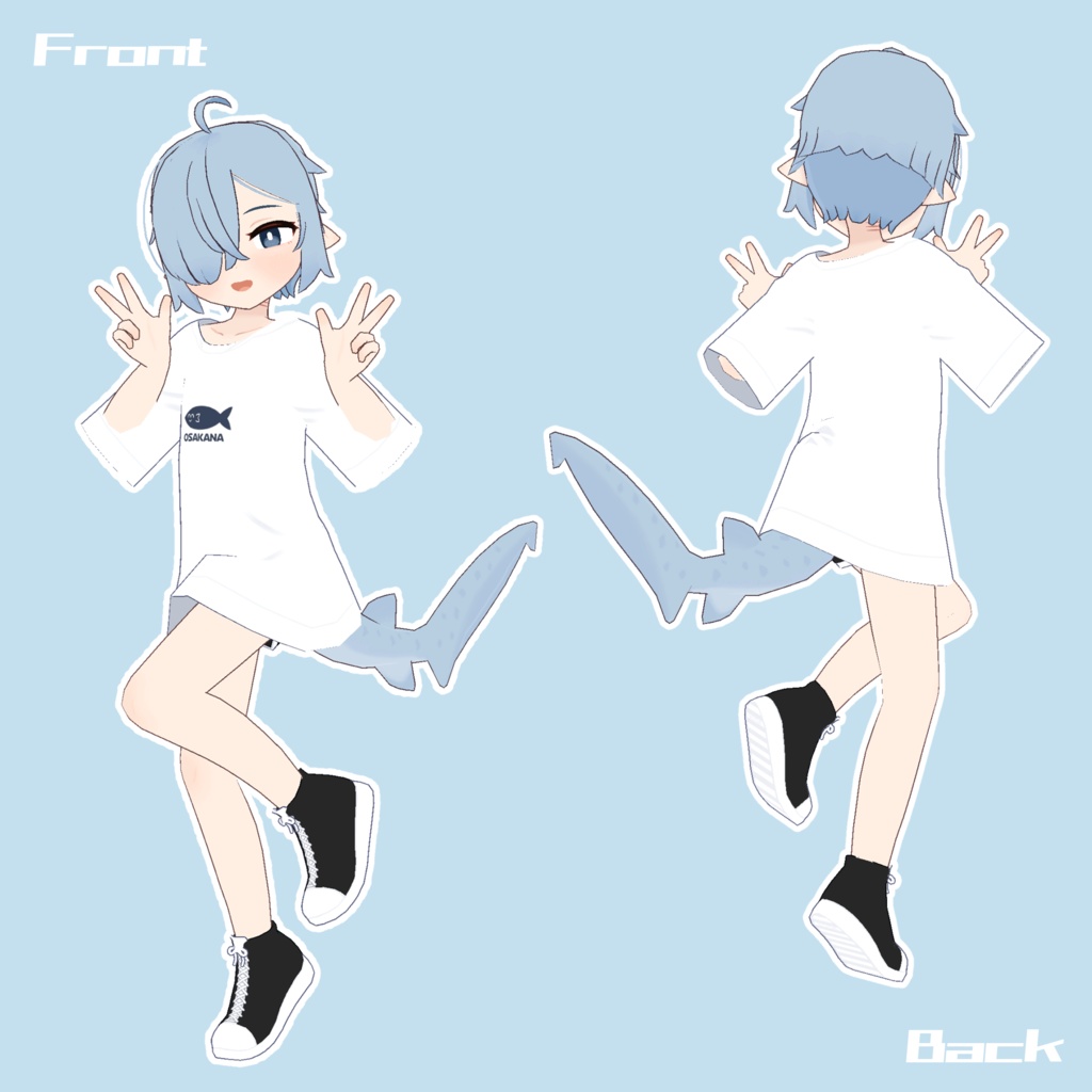 【サポート終了】シャーユィ【オリジナル3Dモデル】