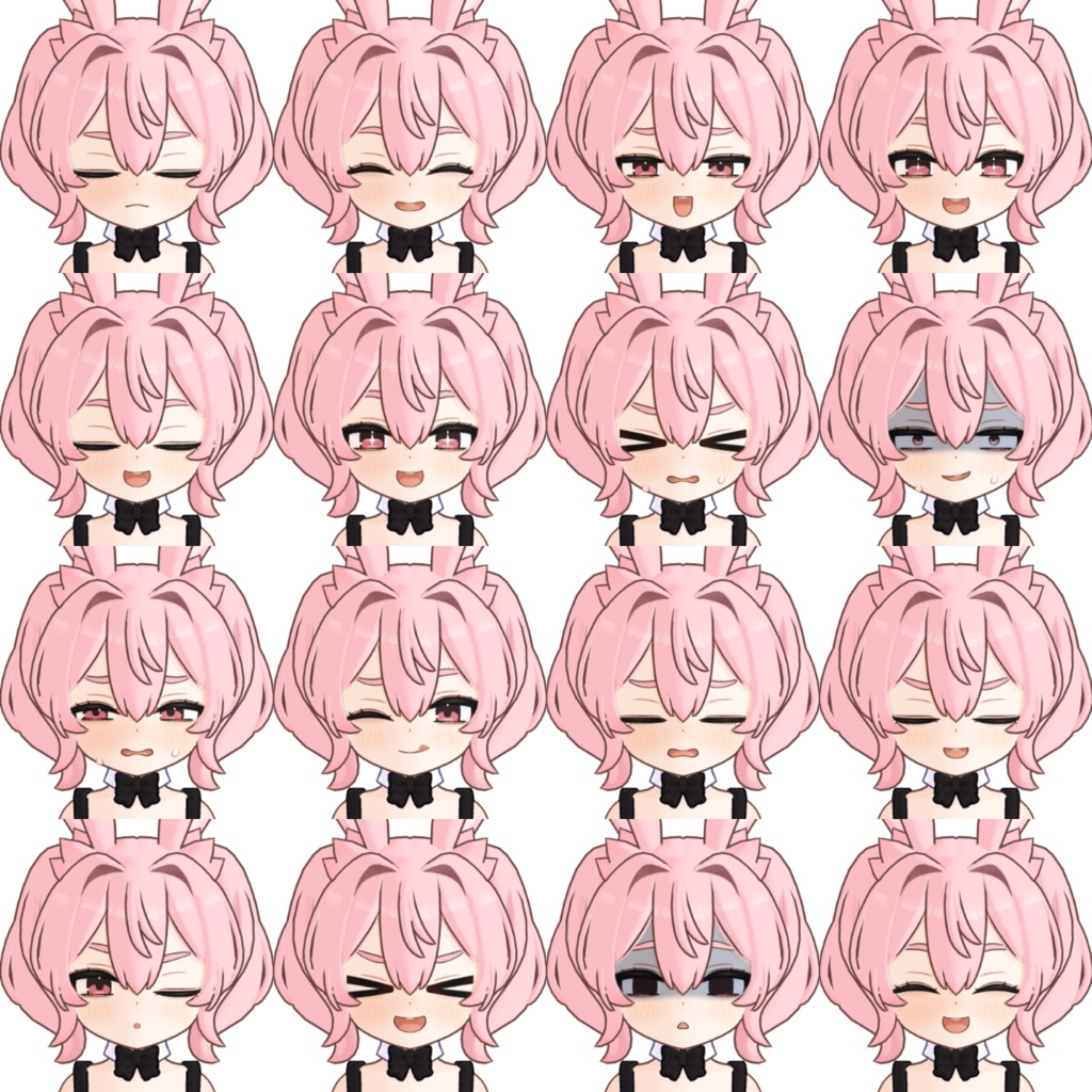 【オリジナル3Dモデル】コニー・バニー【もちどーる共通素体】